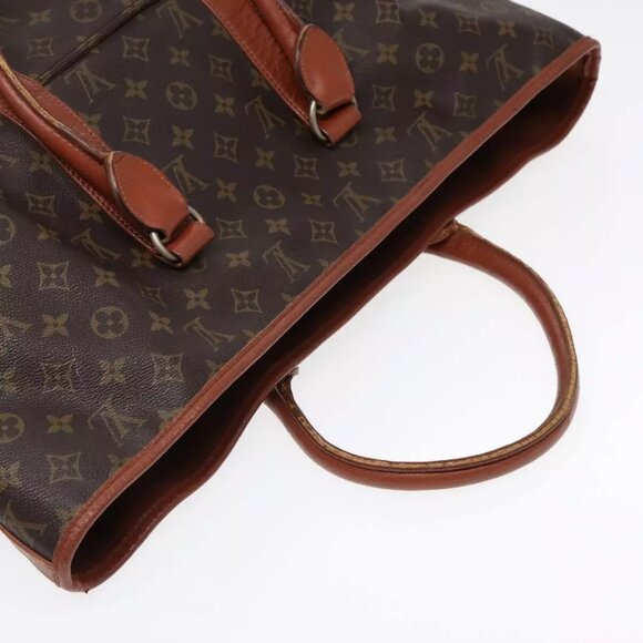 LOUIS VUITTON Monogram Sac Weekend GM Tote Bag M42420 LV Auth - Picture 11 of 15